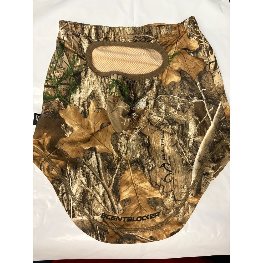 Scentblocker Camouflage Scent Control Balaclava Facemask Brown Multi-Color